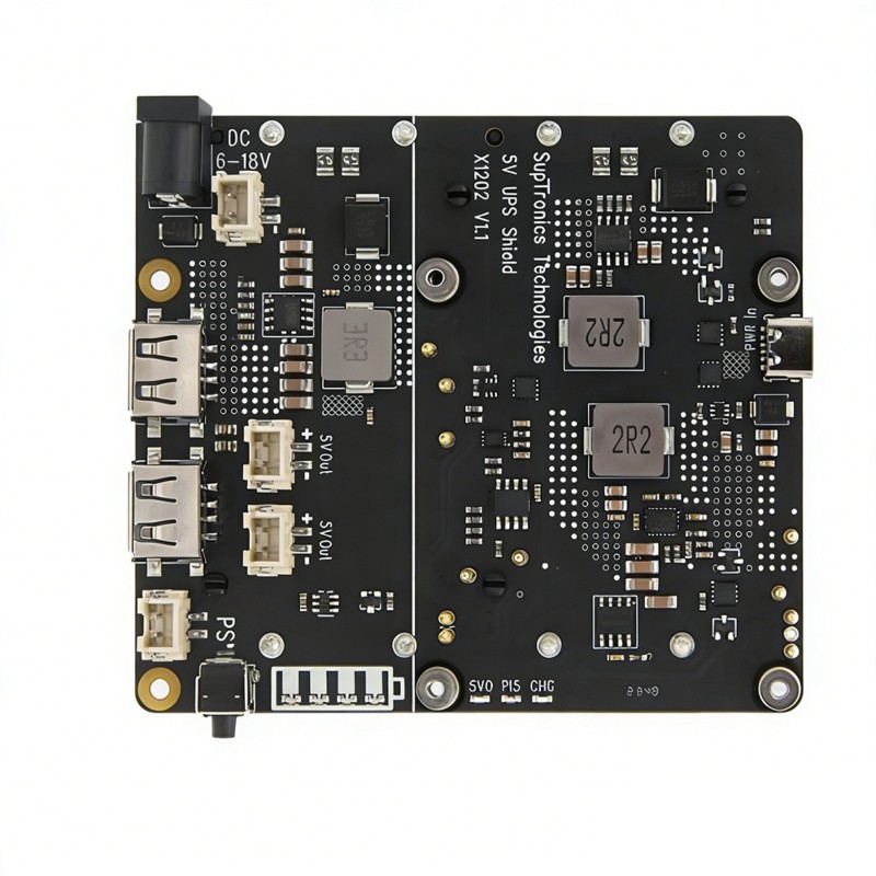 Raspberry Pi Uninterrupted Power Supply Ups 18650 - A85P X1202 UPS-printplaat, ononderbroken stroomvoorziening met