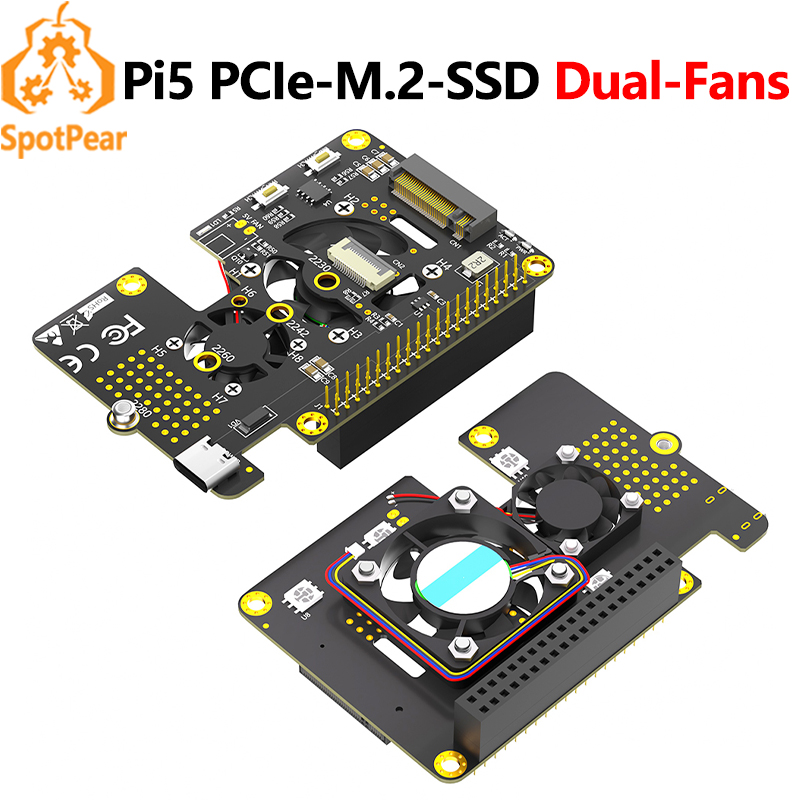 Argon One V3 M.2 Nvme Case - Raspberry Pi 5 Pcie Naar M.2