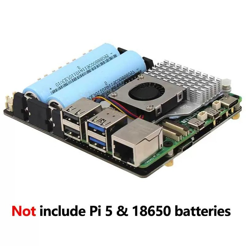 Raspberry Pi 5 X1201 UPS-uitbr - Raspberry Pi Uninterrupted Power Supply Ups 18650 recensie en prijs